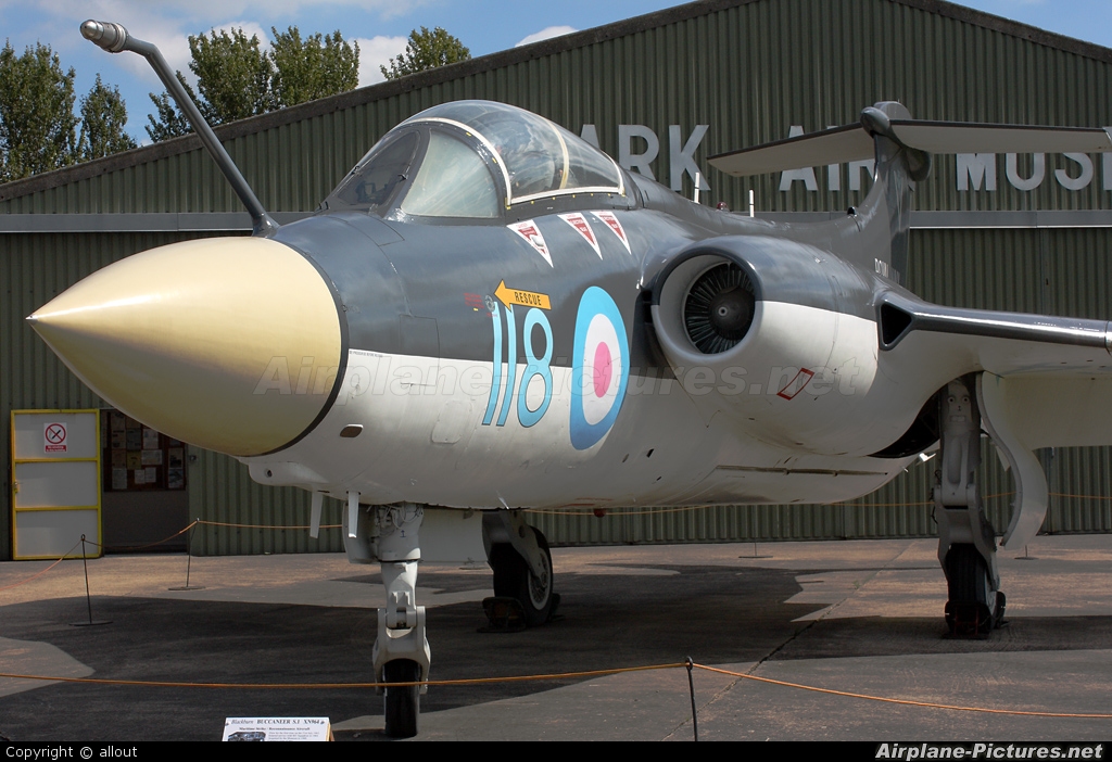 Royal Navy XN964 aircraft at Newark Air Museum