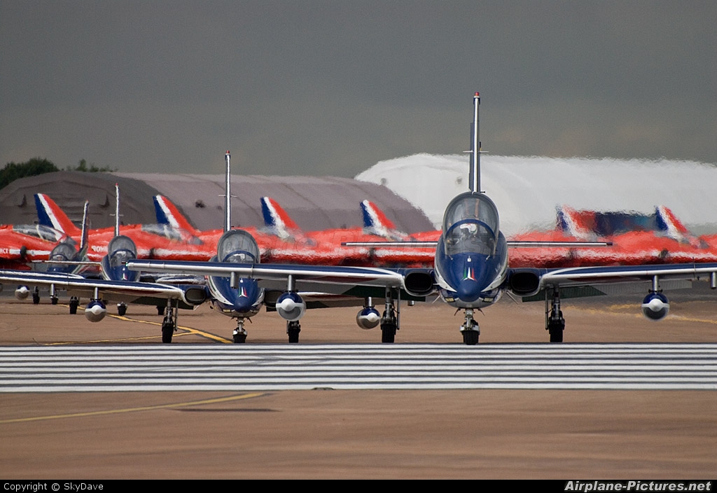 Italy - Air Force "Frecce Tricolori" MM54551 aircraft at Fairford