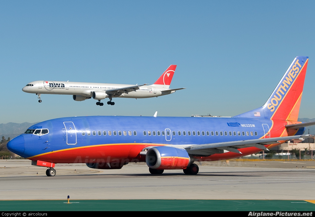 Southwest Airlines N632SW aircraft at Los Angeles Intl