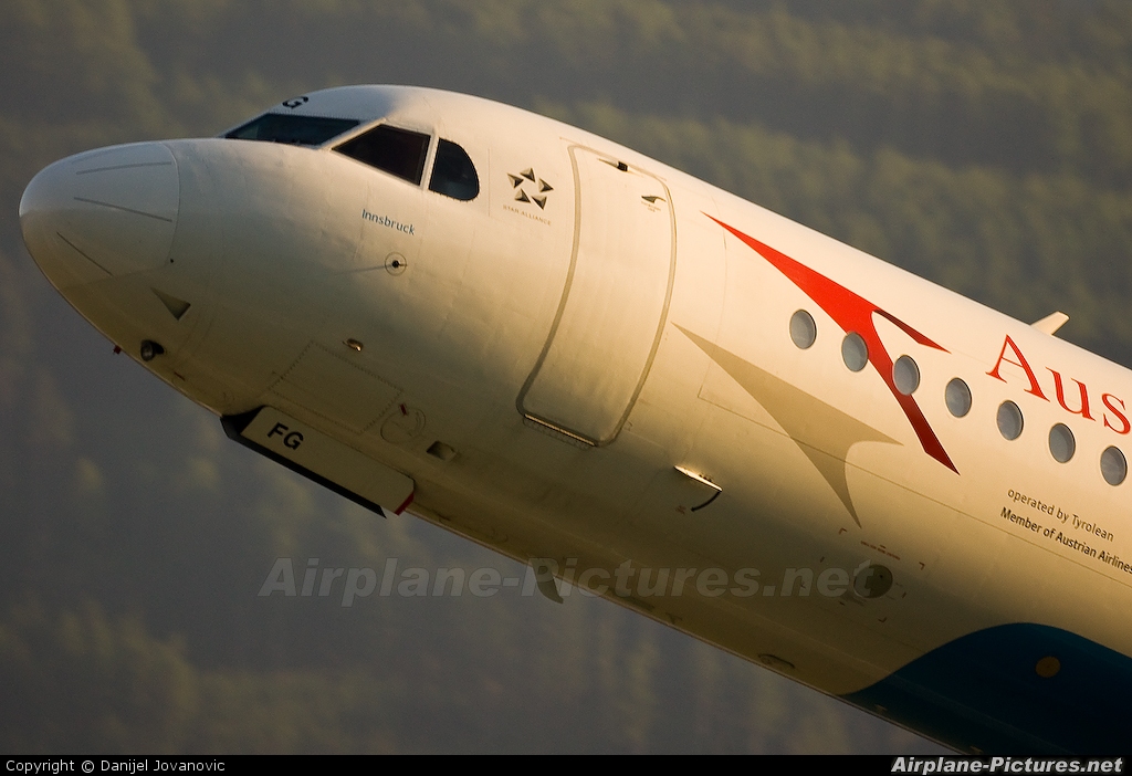 Austrian Airlines/Arrows/Tyrolean OE-LFG aircraft at Innsbruck