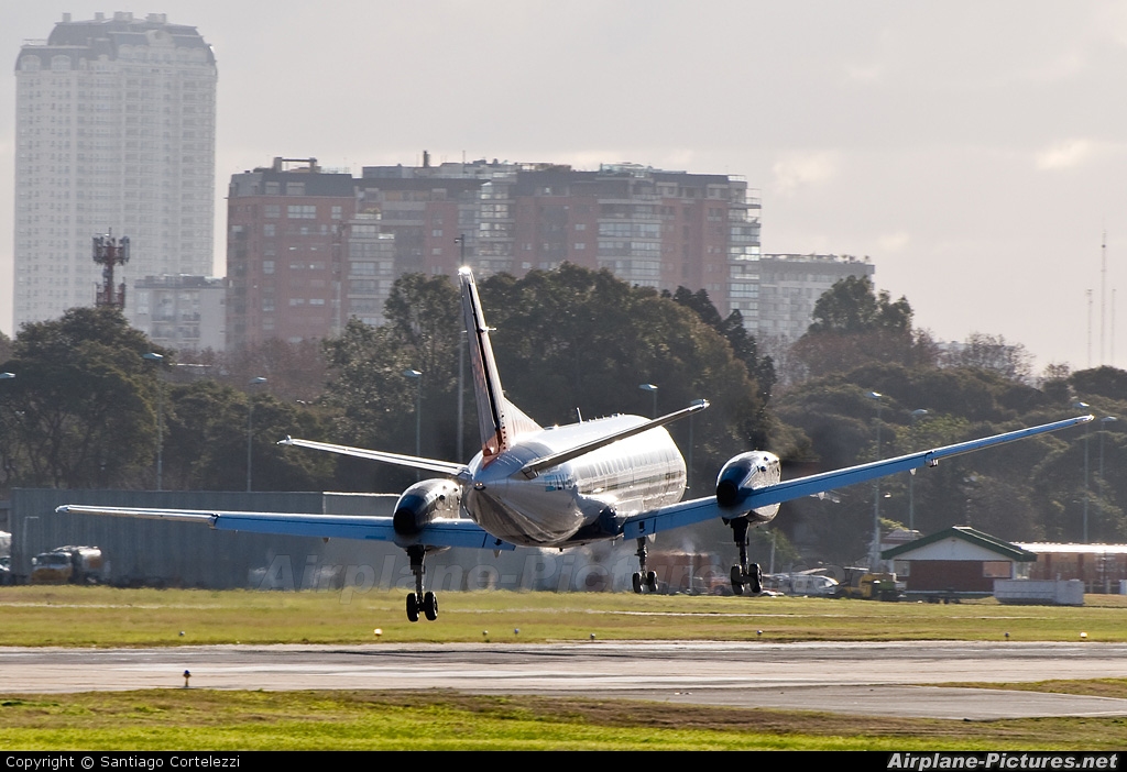 Sol Lineas Aereas LV-BTP aircraft at Buenos Aires - Jorge Newbery