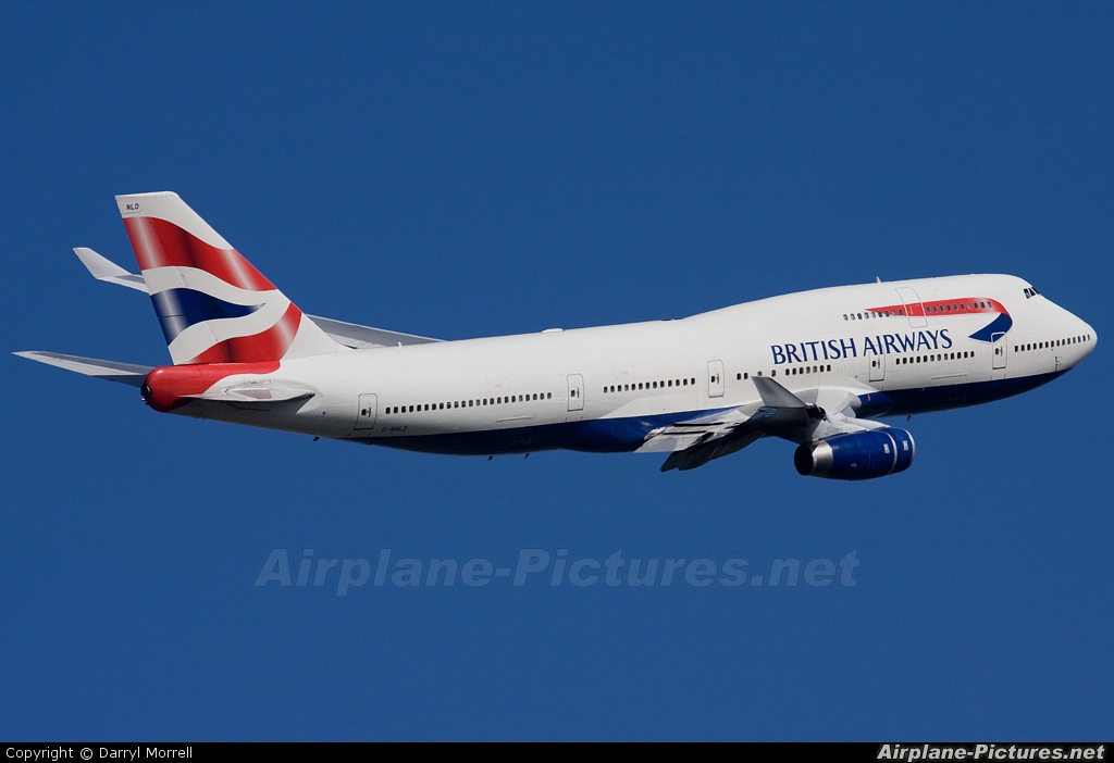 British Airways G-BNLD aircraft at London - Heathrow