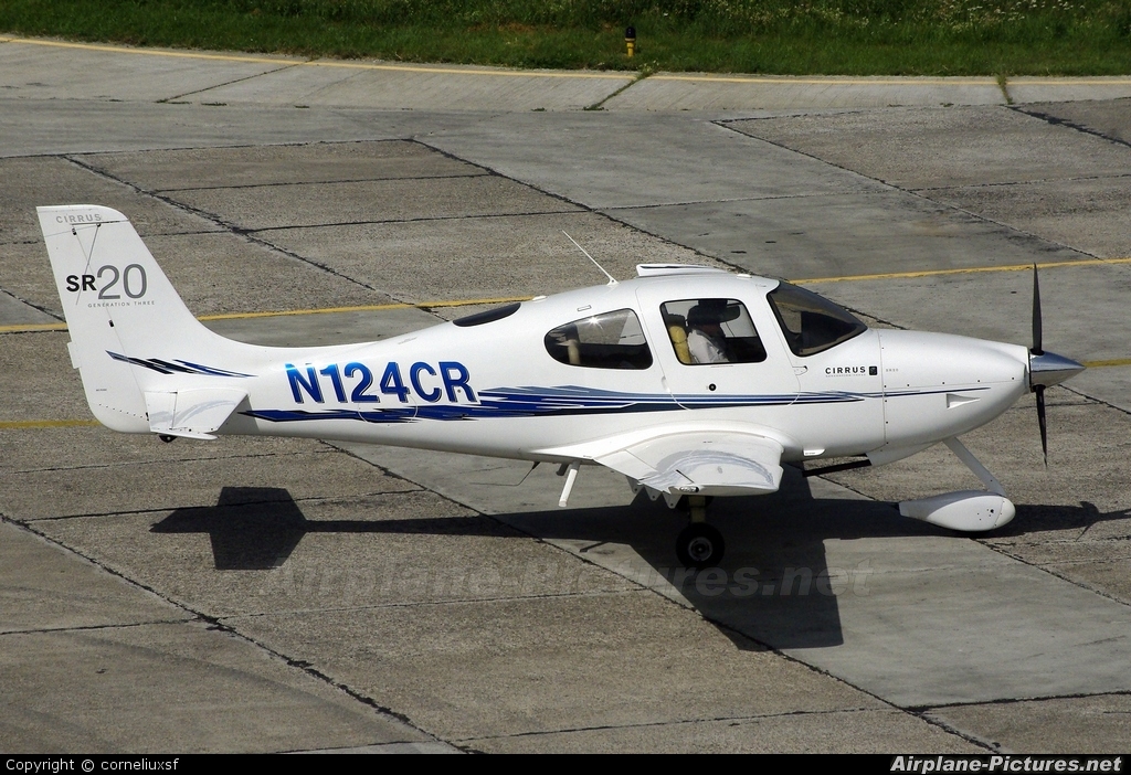 Private N124CR aircraft at Bacau