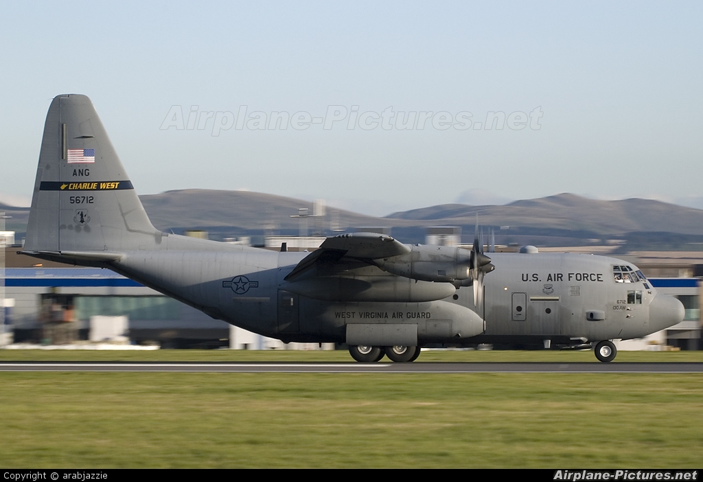 USA - Air National Guard 95-6712 aircraft at Edinburgh