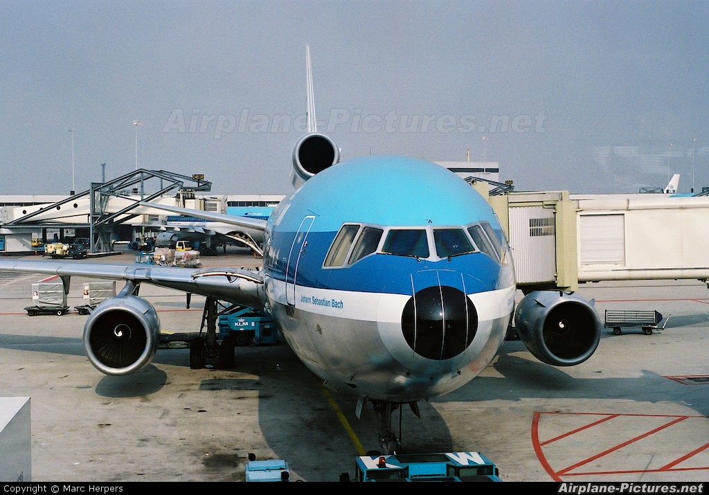 KLM PH-DTA aircraft at Amsterdam - Schiphol
