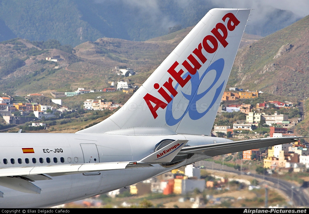 Air Europa EC-JQQ aircraft at Tenerife Norte - Los Rodeos