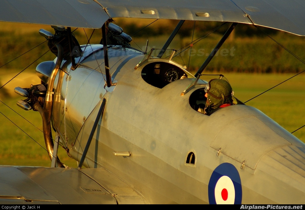 The Shuttleworth Collection G-AFTA aircraft at Old Warden
