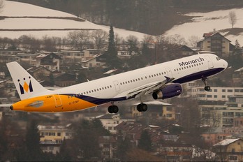 G-OZBP - Monarch Airlines Airbus A321
