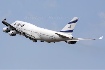 4X-ELE - El Al Israel Airlines Boeing 747-400
