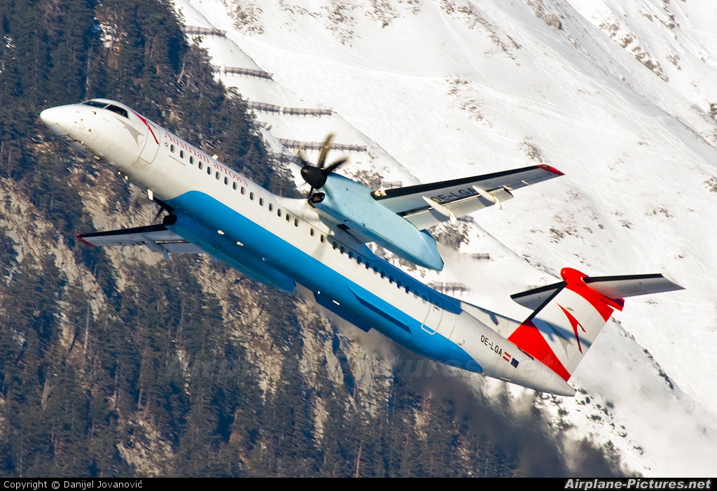 Austrian Airlines/Arrows/Tyrolean OE-LGA aircraft at Innsbruck
