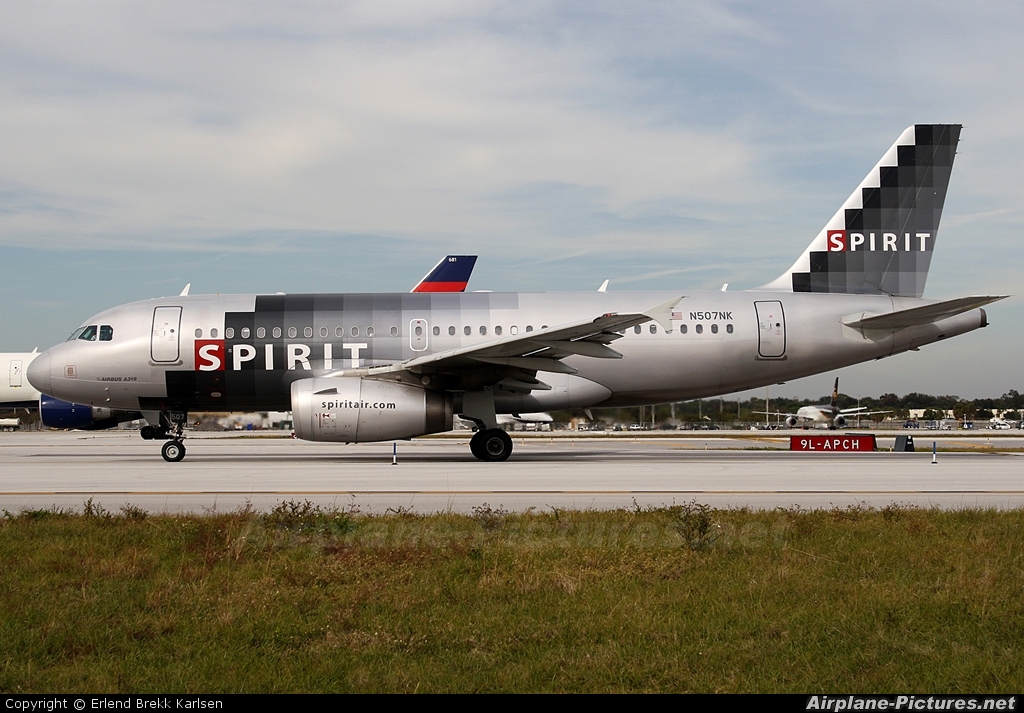 Spirit Airlines N507NK aircraft at Fort Lauderdale - Hollywood Intl