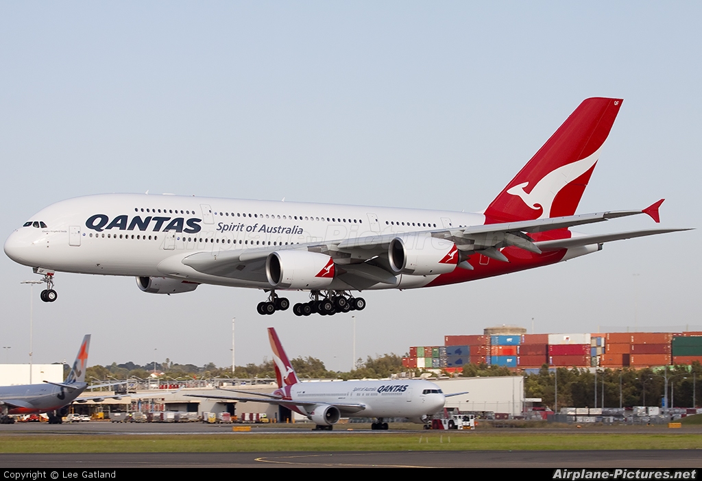 QANTAS VH-OQF aircraft at Sydney - Kingsford Smith Intl, NSW