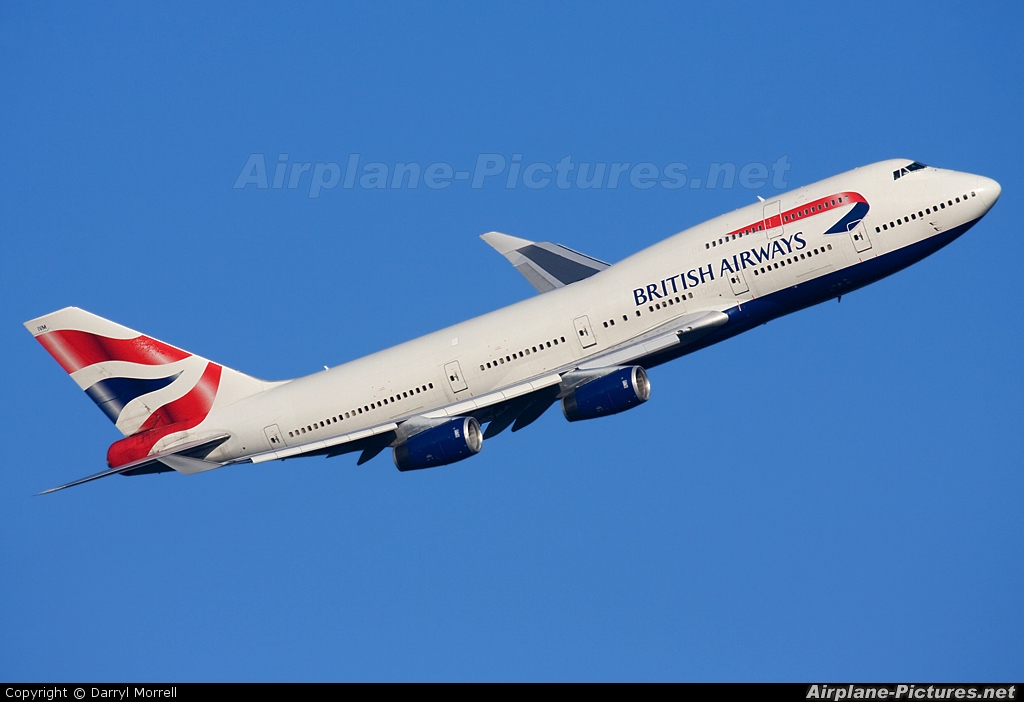 British Airways G-CIVM aircraft at London - Heathrow