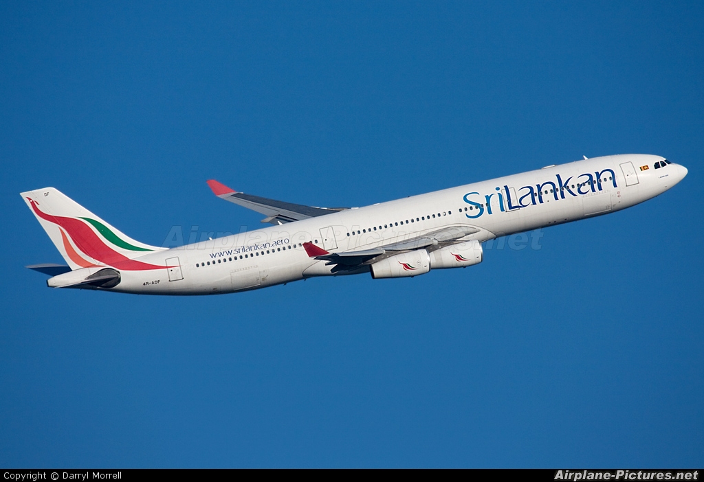 SriLankan Airlines 4R-ADF aircraft at London - Heathrow
