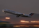 F-GPXE - Air France - Brit Air Fokker 100 aircraft