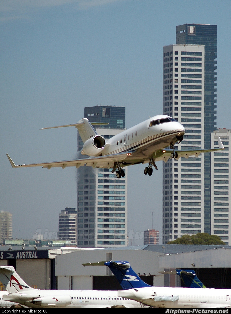 Private LV-BPV aircraft at Buenos Aires - Jorge Newbery
