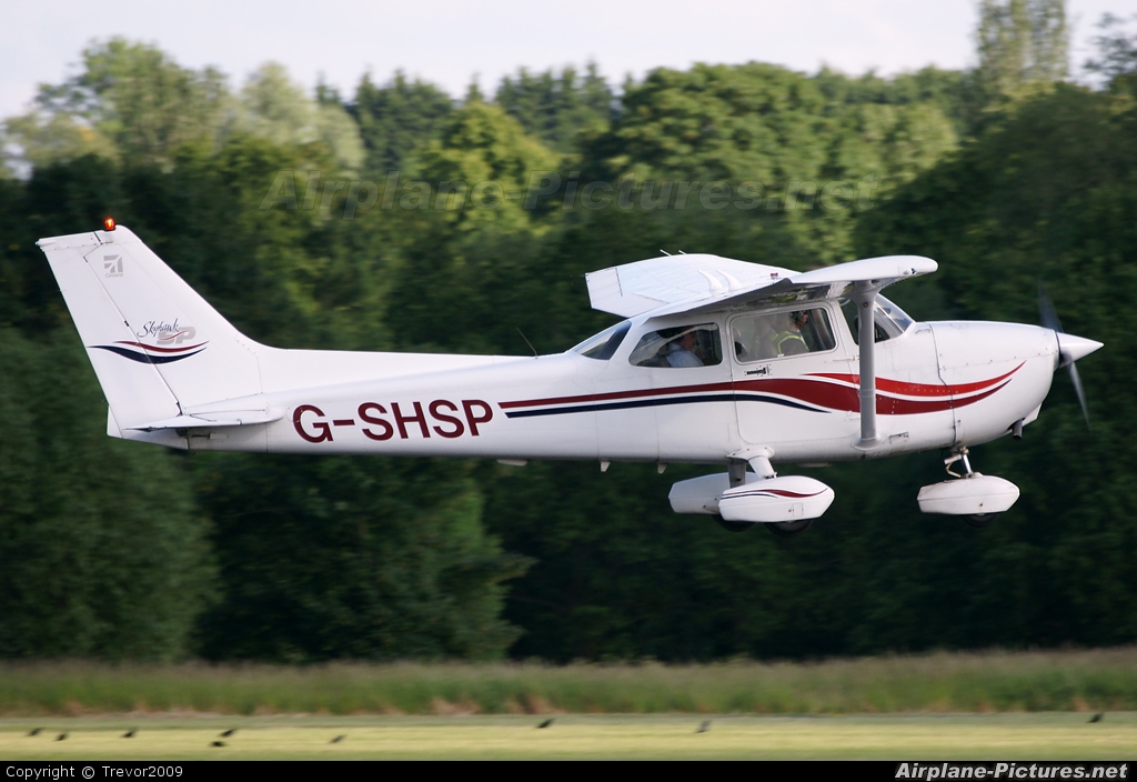Private G-SHSP aircraft at Cosford