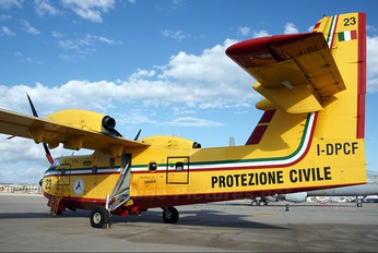 I-DPCF - Italy - Protezione civile Canadair CL-415 (all marks)