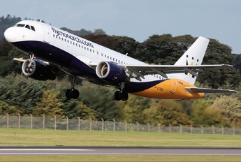G-OZBK - Monarch Airlines Airbus A320