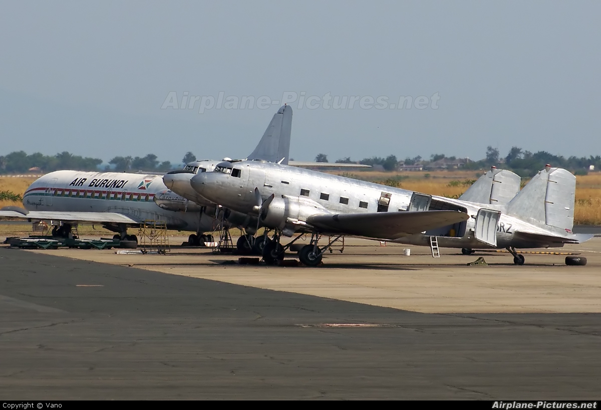 Dakota Air Transport 9U-BRZ aircraft at Bujumbura Intl