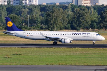 D-AEBA - Lufthansa Regional - CityLine Embraer ERJ-195 (190-200)