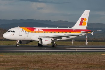 EC-KJC - Iberia Airbus A319