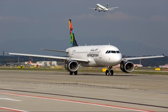 5A-ONC - Afriqiyah Airways Airbus A319