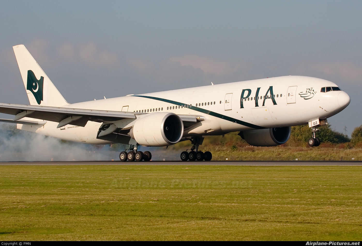 PIA - Pakistan International Airlines AP-BGZ aircraft at Manchester