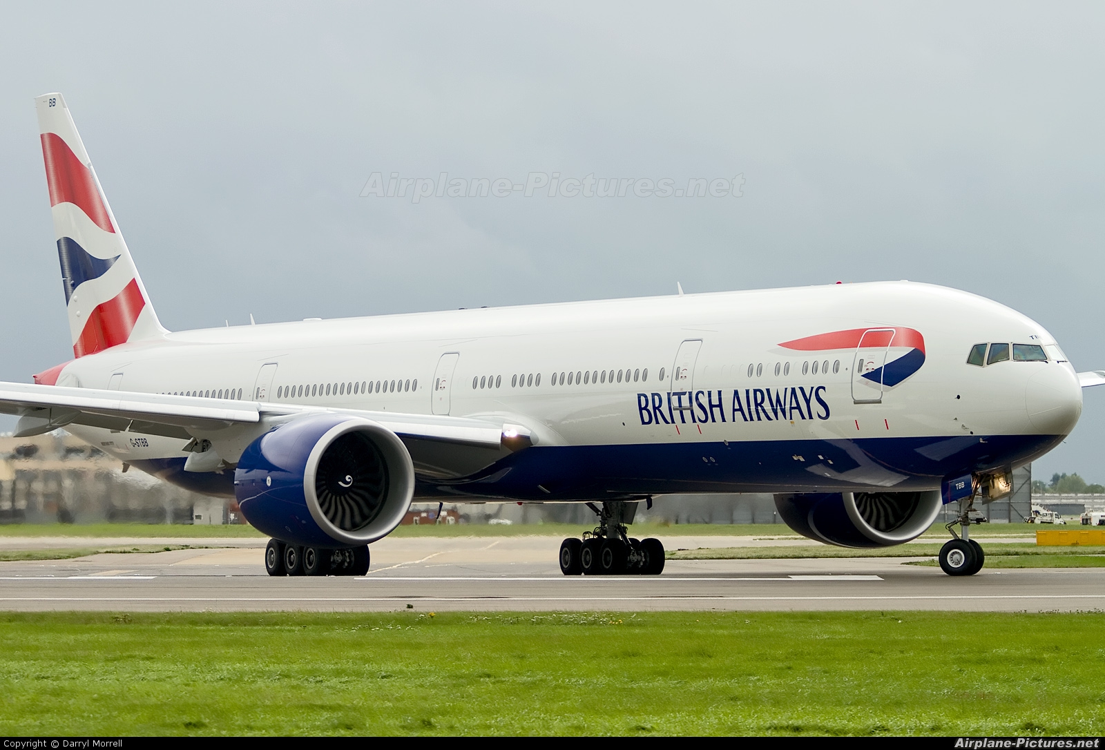 British Airways G-STBB aircraft at London - Heathrow