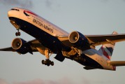 G-VIIJ - British Airways Boeing 777-200 aircraft