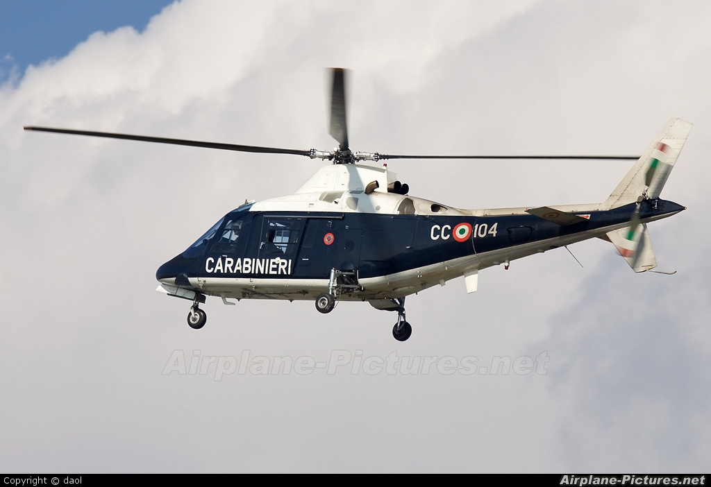 Italy - Carabinieri MM81316 aircraft at Bergamo - Orio al Serio