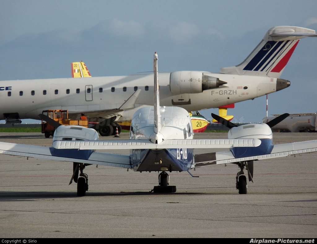 Private EC-IUB aircraft at Genoa - Sestri