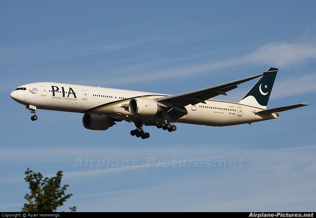 PIA - Pakistan International Airlines AP-BHV aircraft at London - Heathrow
