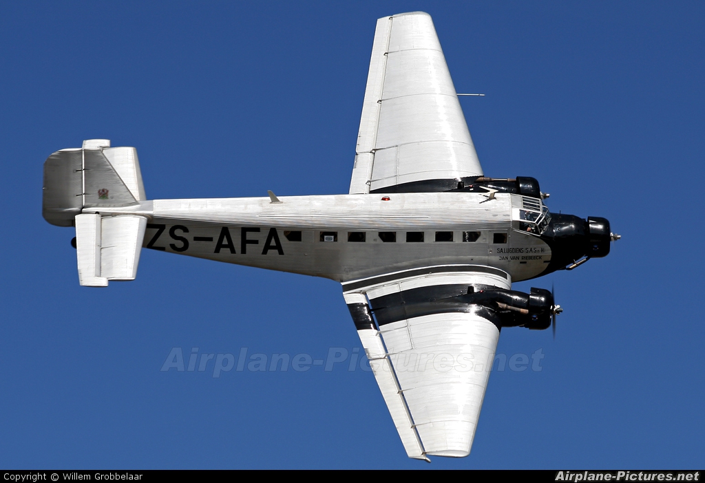 South African Airways Historic Flight ZS-AFA aircraft at Johannesburg - Rand