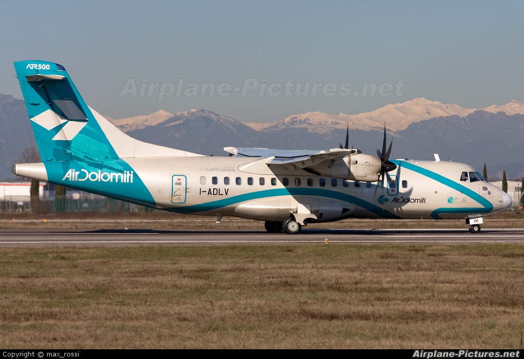 Air Dolomiti I-ADLV aircraft at Verona - Villafranca