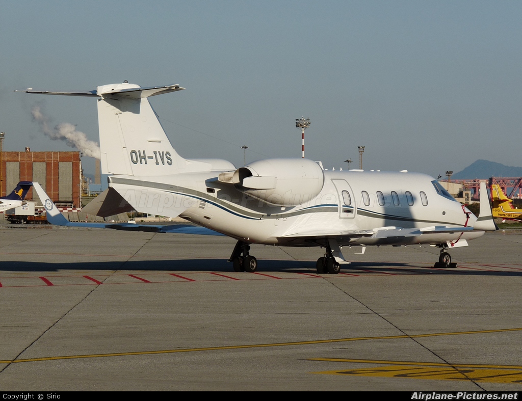 Jetflite Oy OH-IVS aircraft at Genoa - Sestri