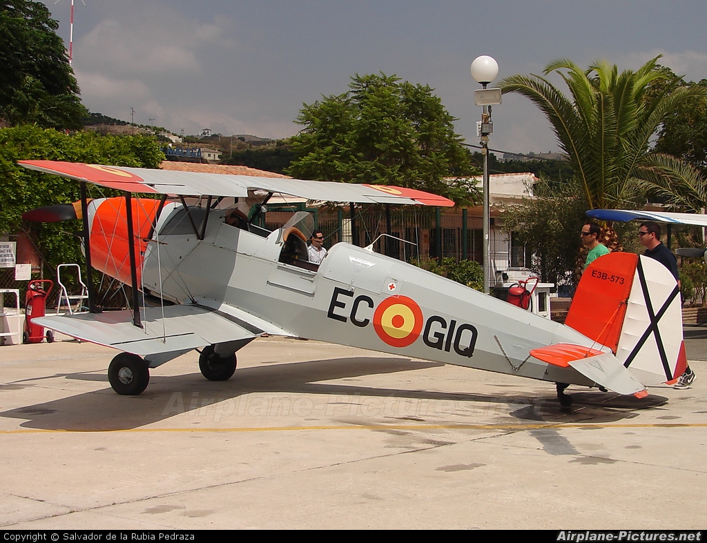 Private EC-GIQ aircraft at Malaga - La Axarquia