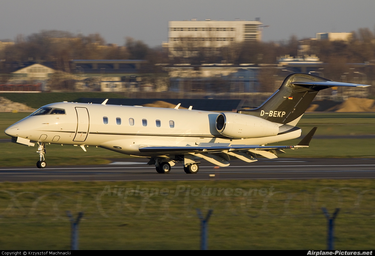 Private D-BEKP aircraft at Warsaw - Frederic Chopin