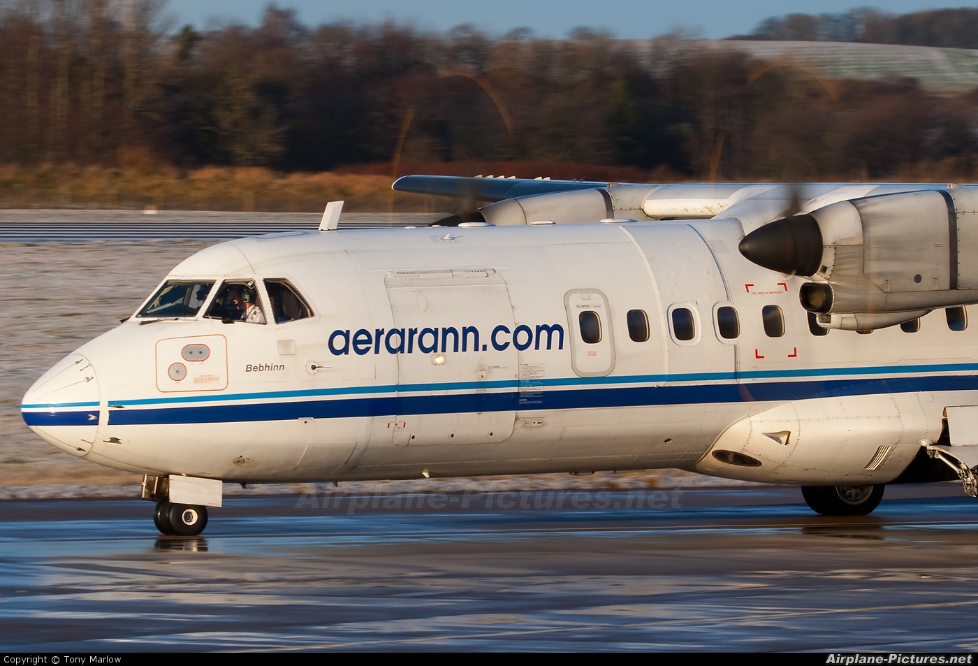 Aer Arann EI-CBK aircraft at Edinburgh