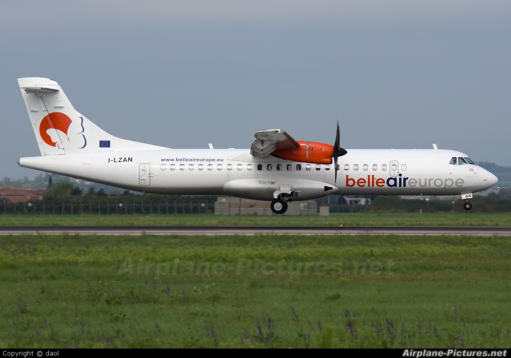 BelleAir I-LZAN aircraft at Verona - Villafranca