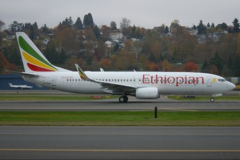 ET-AOA - Ethiopian Airlines Boeing 737-800
