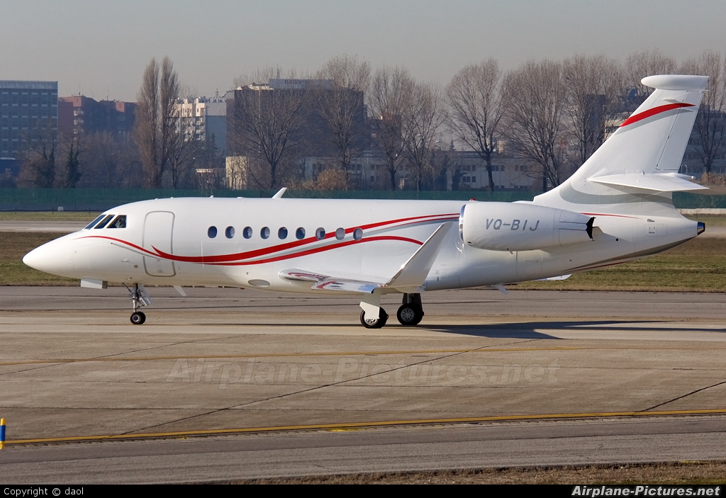 Private VQ-BIJ aircraft at Milan - Linate