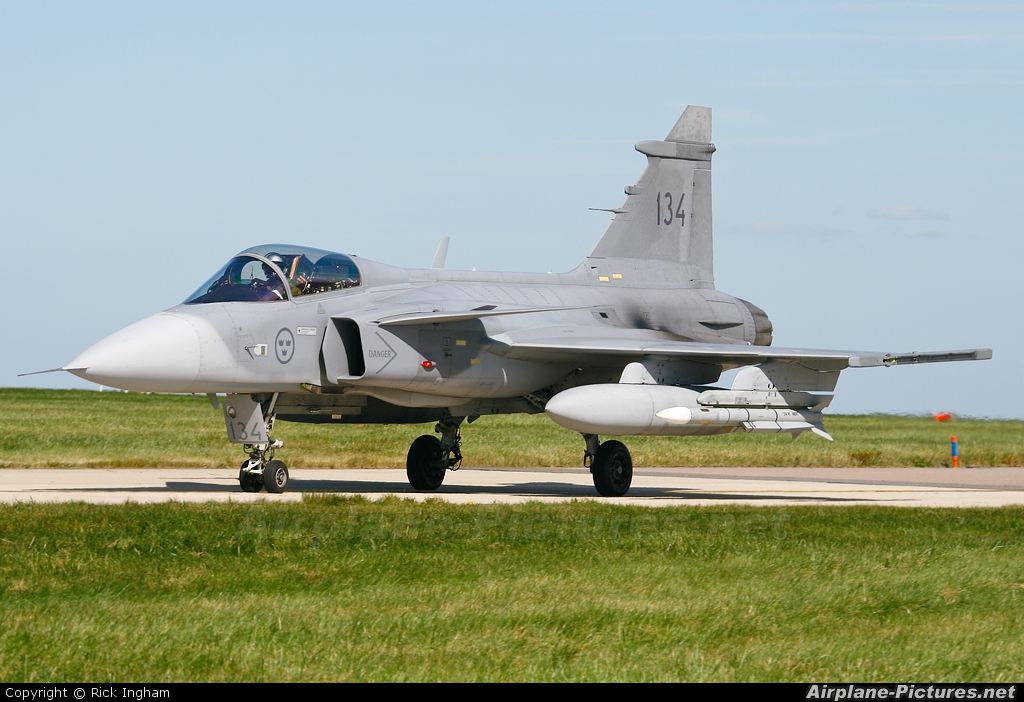 Sweden - Air Force 39134 aircraft at Lyneham