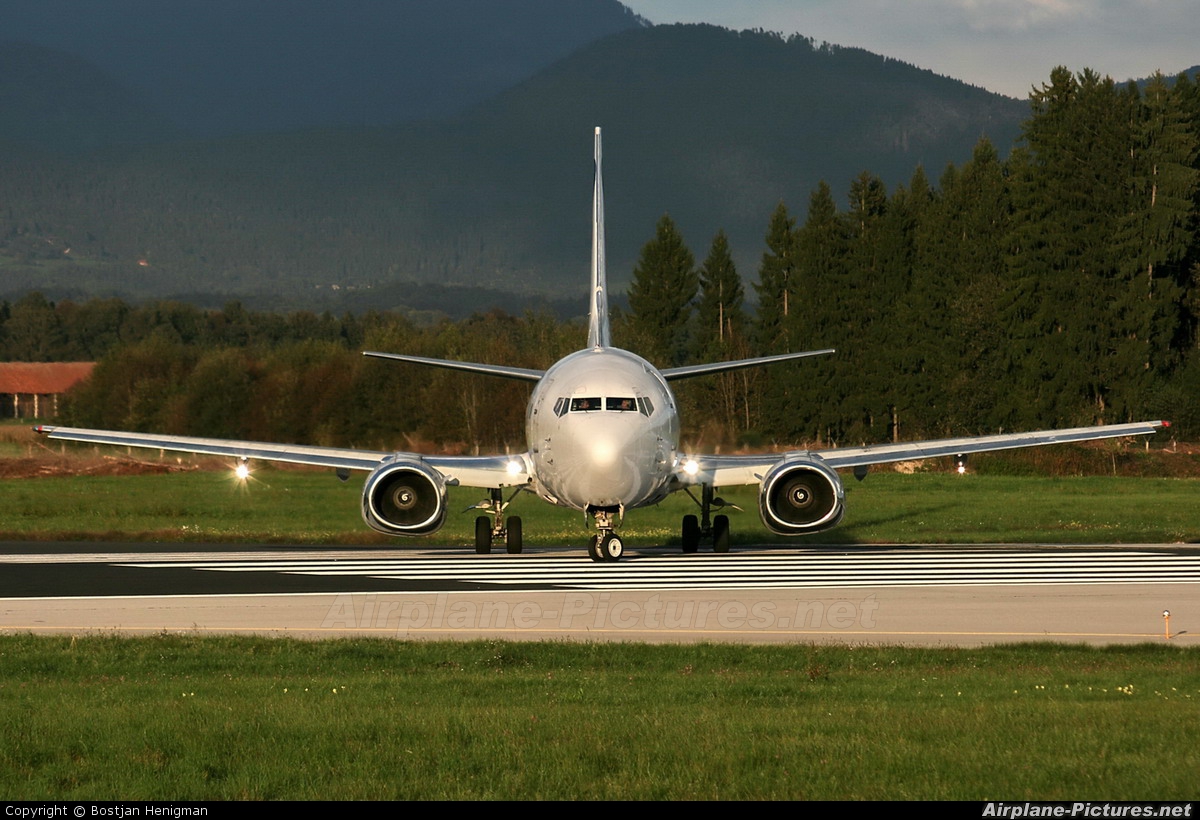 JAT Airways YU-ANI aircraft at Ljubljana - Brnik