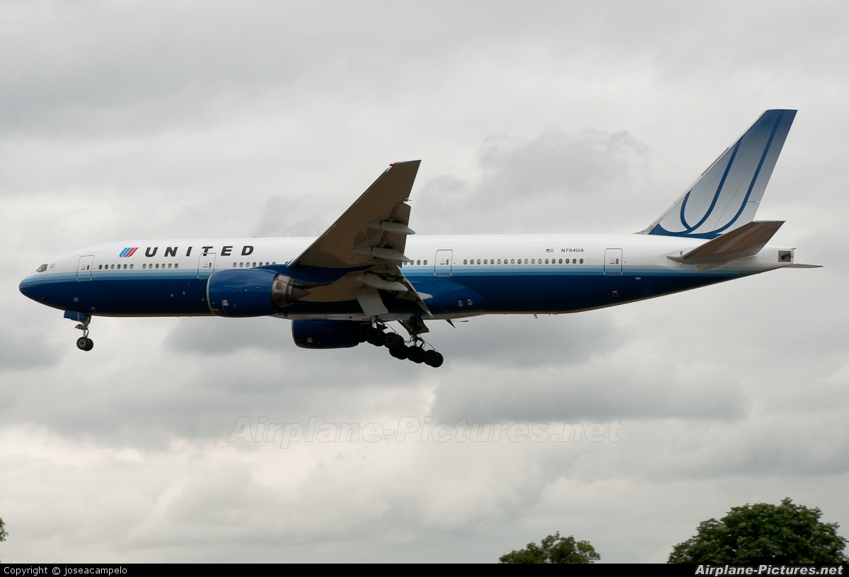 United Airlines N794UA aircraft at London - Heathrow