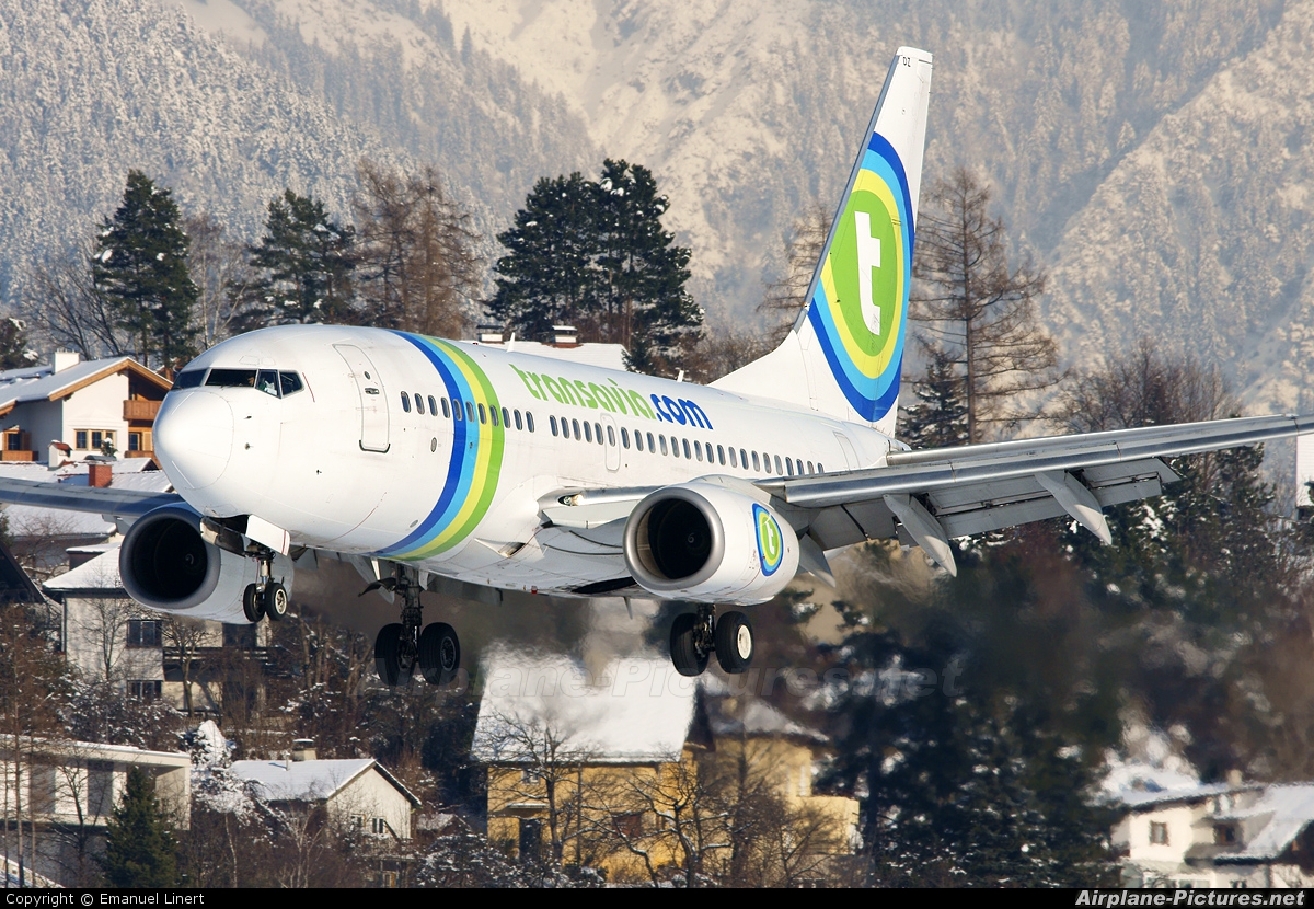 Transavia PH-XRC aircraft at Innsbruck