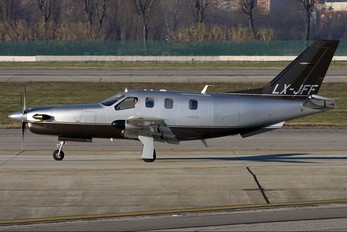 LX-JFF - Jetfly Aviation Socata TBM 700