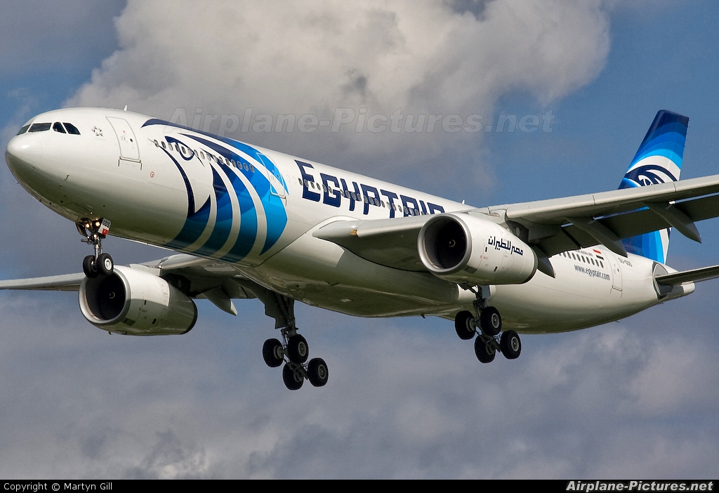 Su Gds Egyptair Airbus A330 300 At London Heathrow
