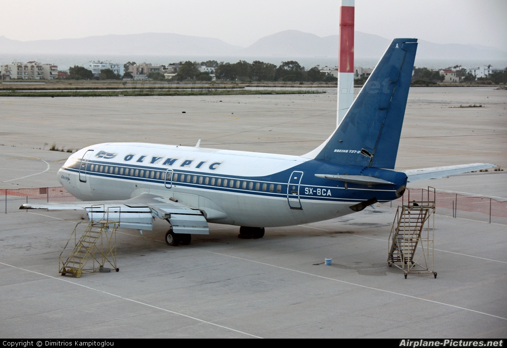 Olympic Airlines SX-BCA aircraft at Athens - Hellinikon