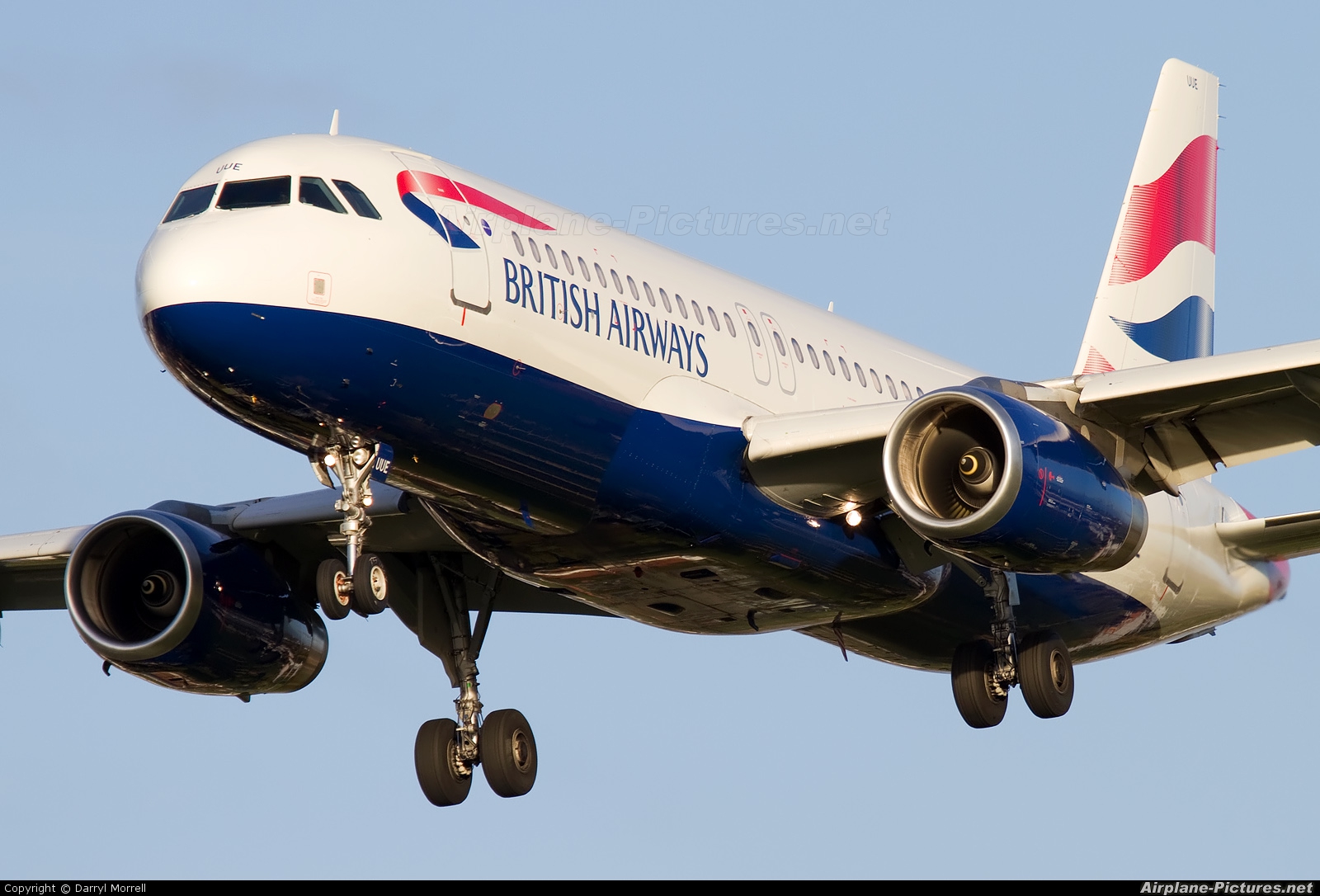 British Airways G-EUUE aircraft at London - Heathrow